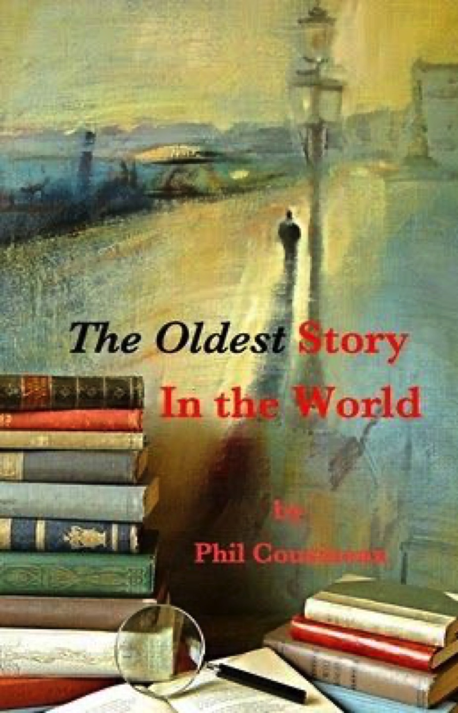 Gregg Chadwick's The Poet's Dawn on the Cover of Phil Cousineau's The Oldest Story In the World