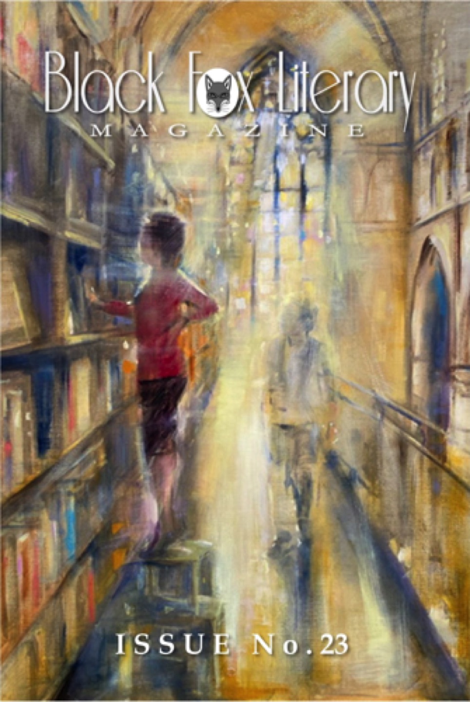 Gregg Chadwick’s Painting "Carpe Librum" Featured on the Cover of Black Fox Literary Magazine, Issue No. 23