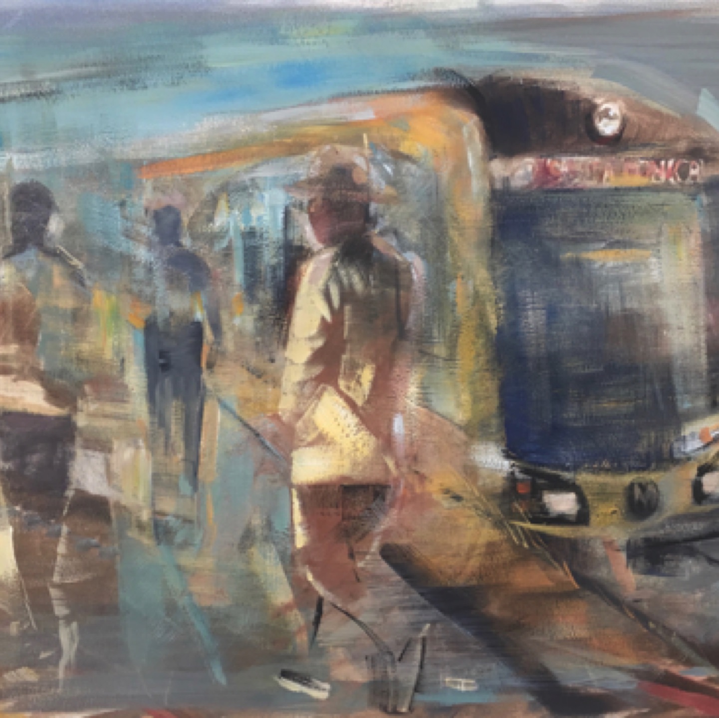 Gregg Chadwick
Bergamot Station (Expo Line)
22"x30"gouache on paper 2019
Private Collection, Los Angeles
