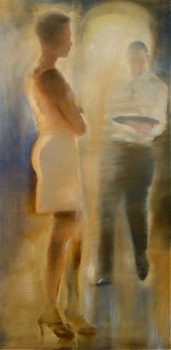 Gregg Chadwick
Les Passages (Louvre)
122cm x 61cm oil on linen 2010
