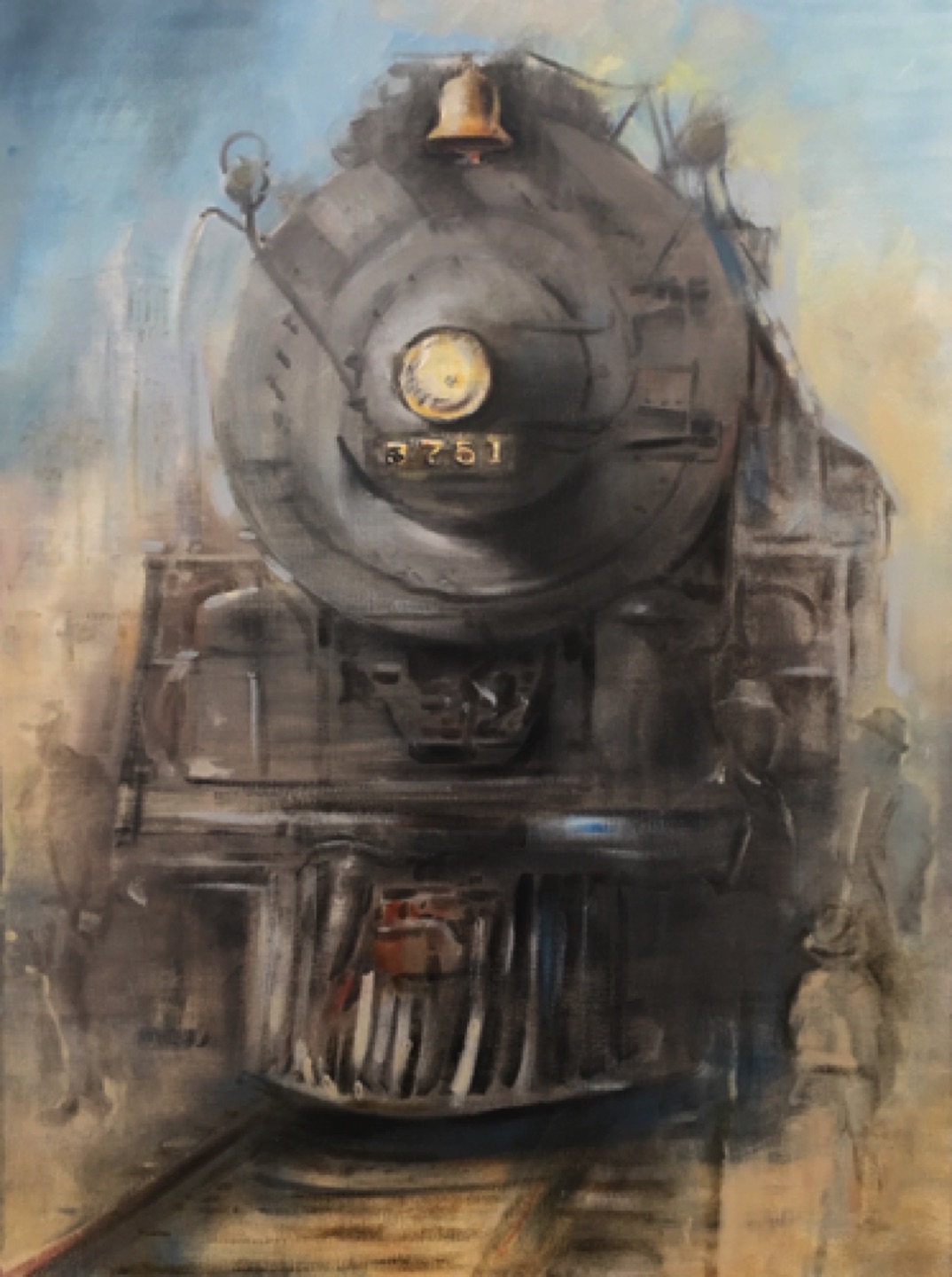 Gregg Chadwick
Santa Fe 3751
 48" x 36" oil on linen 2018
Private Collection, Culver City, California